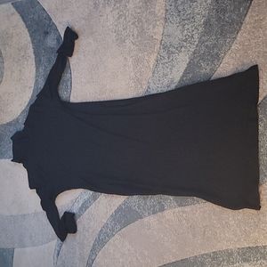 Shein Ribbed Turtleneck Sweater Dress